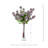 Globe Thistle Arranged in a Glass Vase
