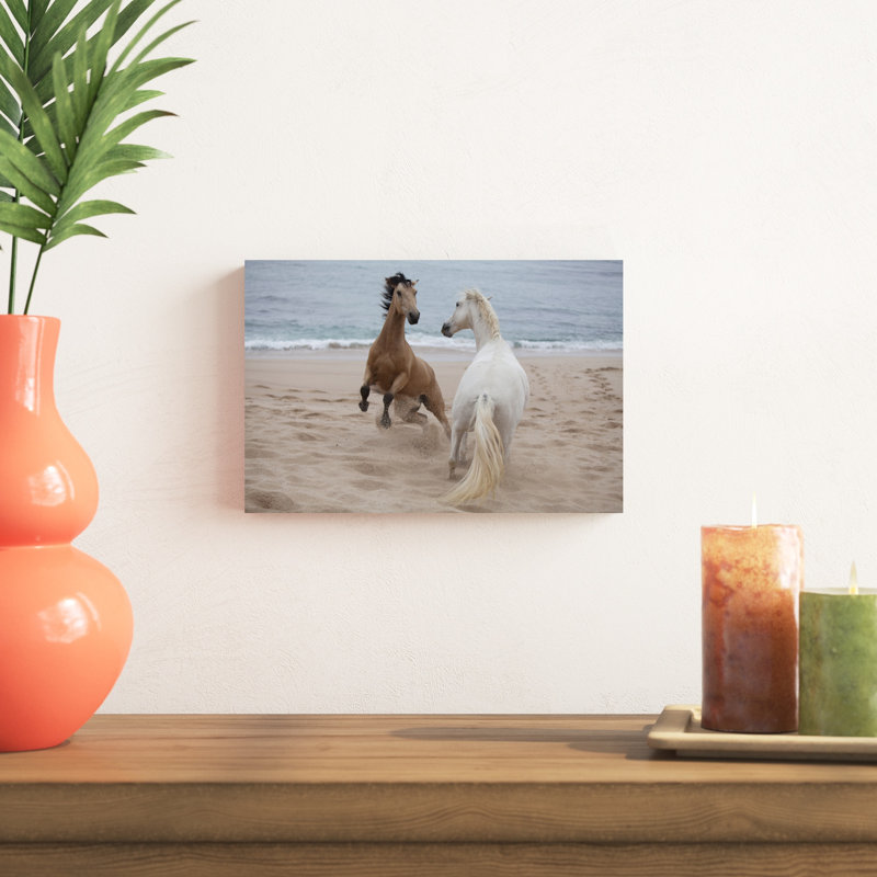 " Playtime At The Beach " by Susan Friedman, 8" H x 12" W  