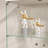 Two-Door Glass Display Cabinet 4 Shelves With Door, Floor Standing Curio Bookshelf For Living Room Bedroom Office, 64.7"*31.7"*14.3"-219712778