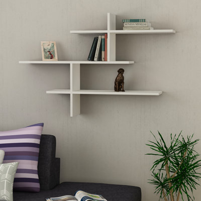 Felicia 3 Piece Free Form Wall Shelf