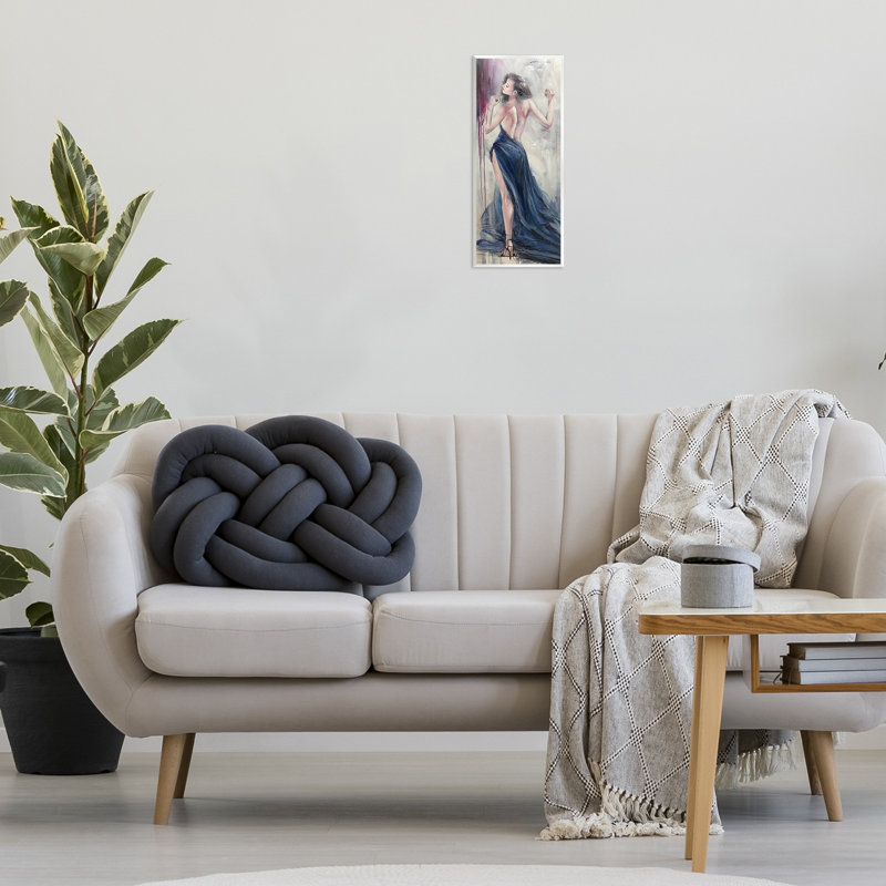 Plaque murale tendance Elegance Visage, design par Lucille Lee
