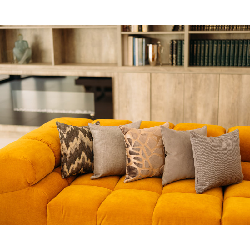 Pebble Plush Throw Square Pillow Cover & Insert