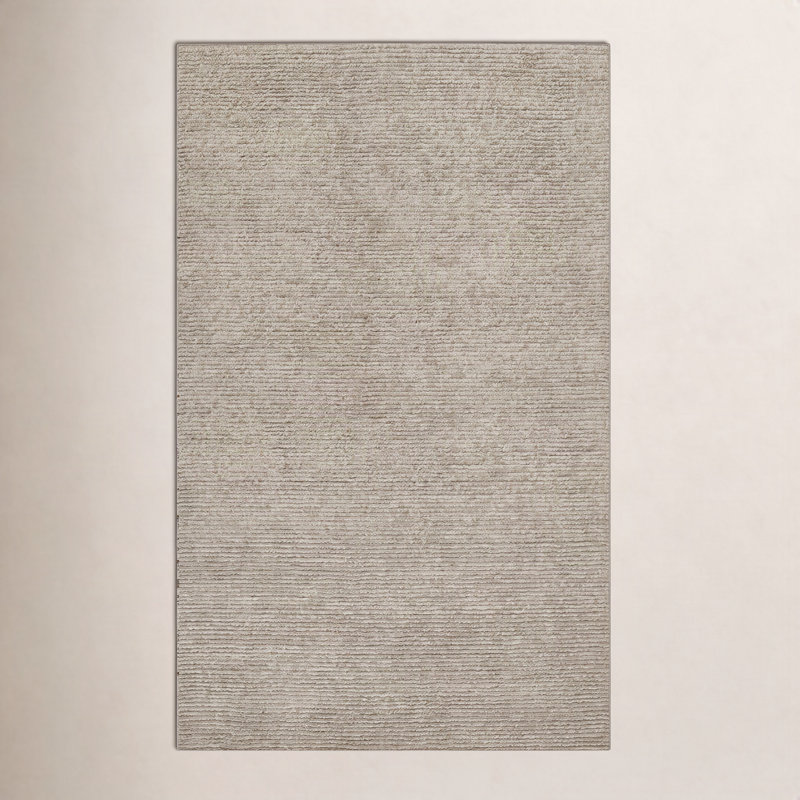 Rectangle Danette Wool Area Rug, Rectangle 8' x 10'