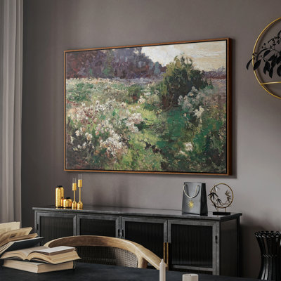 «Vintage Landscape -CCXL» sur toile