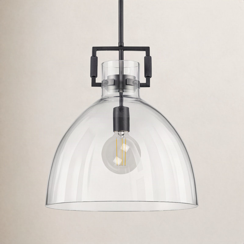 Miami 1 - Light Dome Pendant, Black