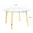 Modern Style Glass Circle Table