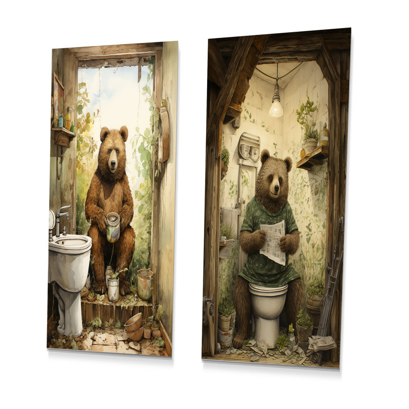 Ensemble de salle de bain Bears, H 28 po x l 24 po
