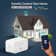 WBM Smart Wi-Fi Socket, Voice and App Controlled Plug with 15A Current Power, White