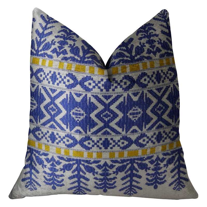 Splendid Aztec Pillow Cover & Insert, 16" H x 16" W, Polyester