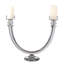 Two Lite Glass Tube C/Abra