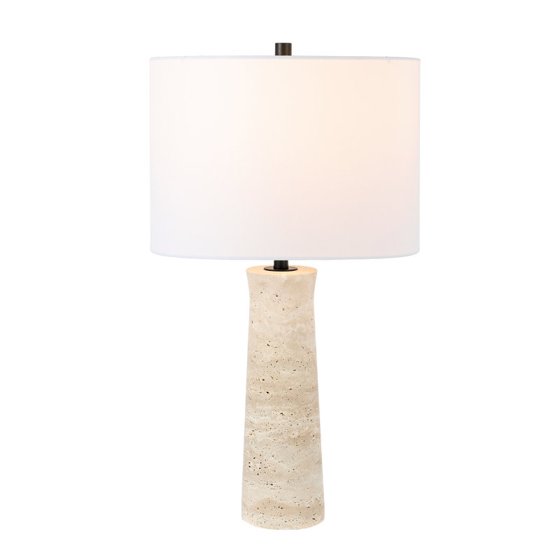 Lampe de table Murano, Ivoire