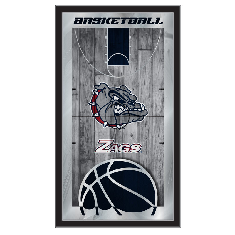 « basket mirror », impression encadrée NCAA, Gonzaga