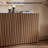 Fluted Mid-Century Modern Tv Stand With Soft-Close Doors, Fits Tvs Up To 75", Walnut-1012082769