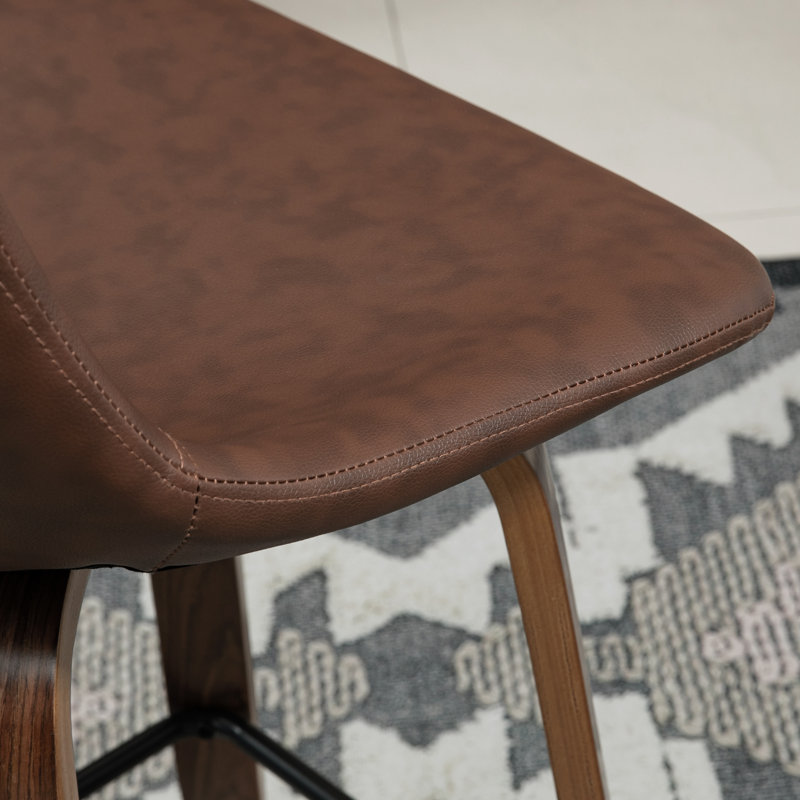 Tabouret de comptoir 25,6 po Marengo, Brun