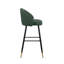 Chaise de bar en cuir Keliyah-148211038