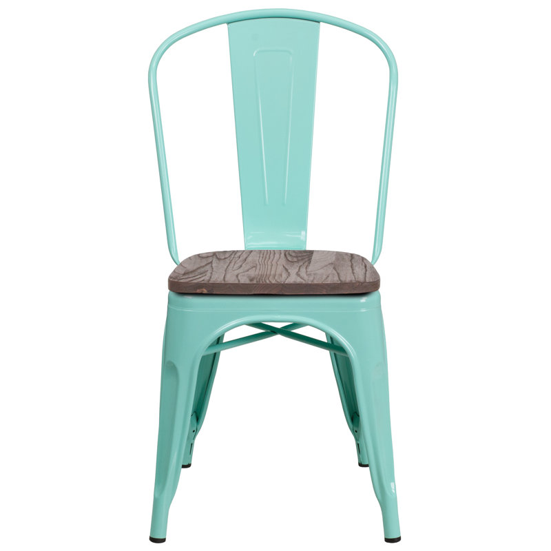 Chaise empilable Ketchum, Vert menthe