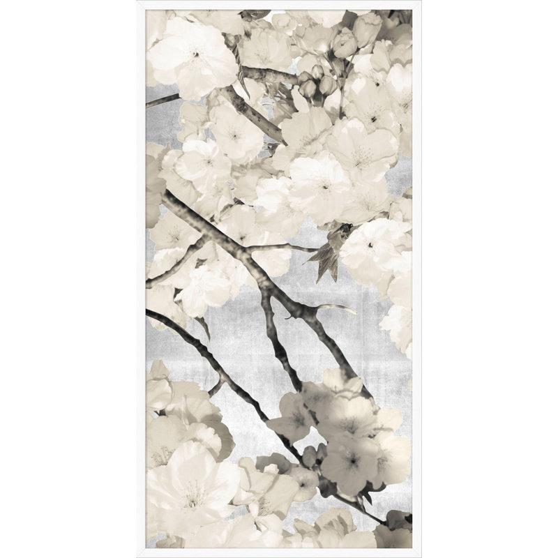 Blossom Triptych 1' Framed Graphic Art Print