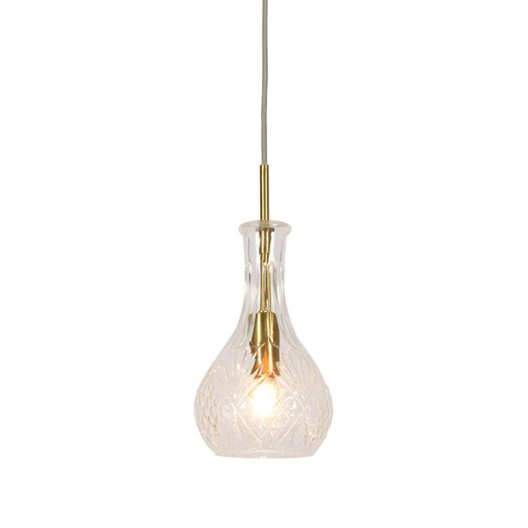 Hinton 1-Light Teardrop Pendant