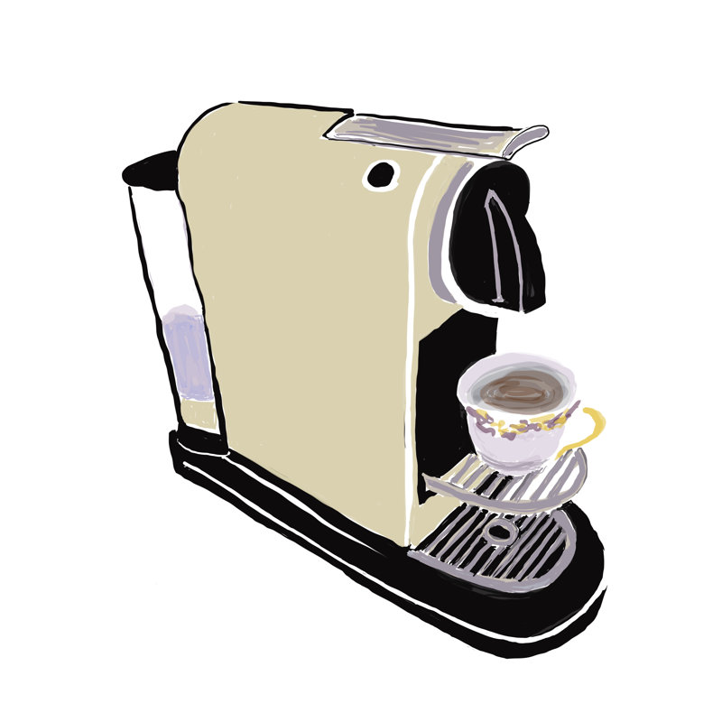 Espresso Print by Deborah Blum