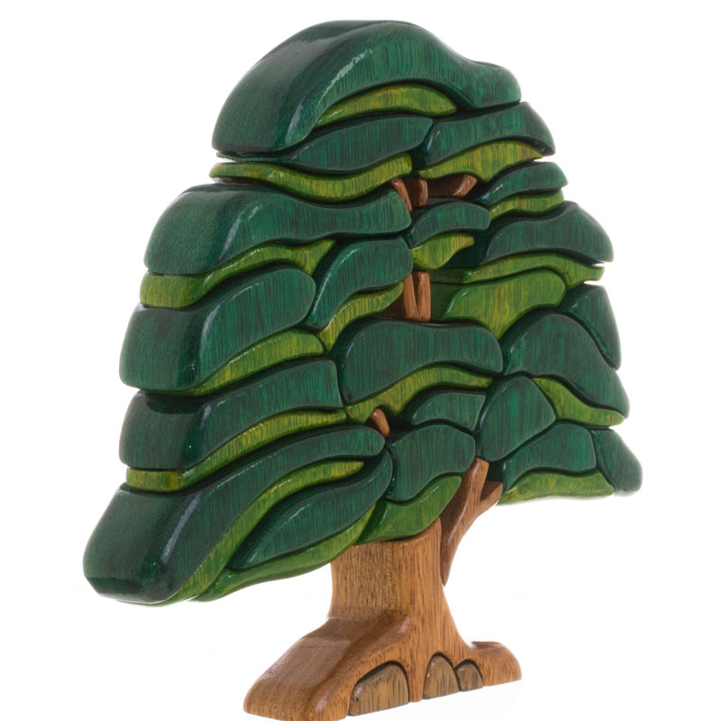 Sculpture en bois chêne tree Klarissa
