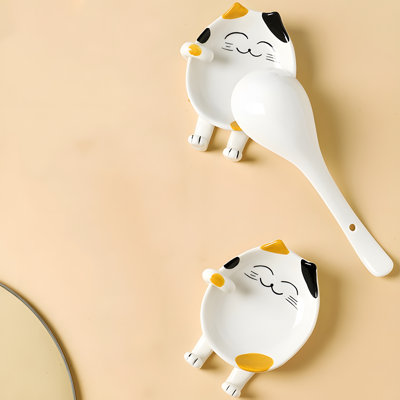 Ceramic / Porcelain Spoon Rest
