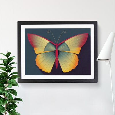 Handsome Butterfly - Single Picture Frame Print