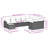  Garden Sofa Set Grey