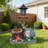 Adorable Cat-Shaped Solar Planter with LED Light for Charming Outdoor Decor and Planting