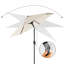 Wes 200cm Market Parasol-594926173