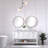 Bonsai 60'' Double Bathroom Vanity with Carrara Marble Top-209939484
