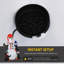 Bonhomme de neige gonflable 3 pingouins