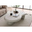 Cloud-Shaped Modern Coffee Table with Sculpted Ball Legs-1521426896-1521426897