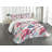 Ambesonne Navy and Blush Bedspread Color Splashes Multicolor-105659688