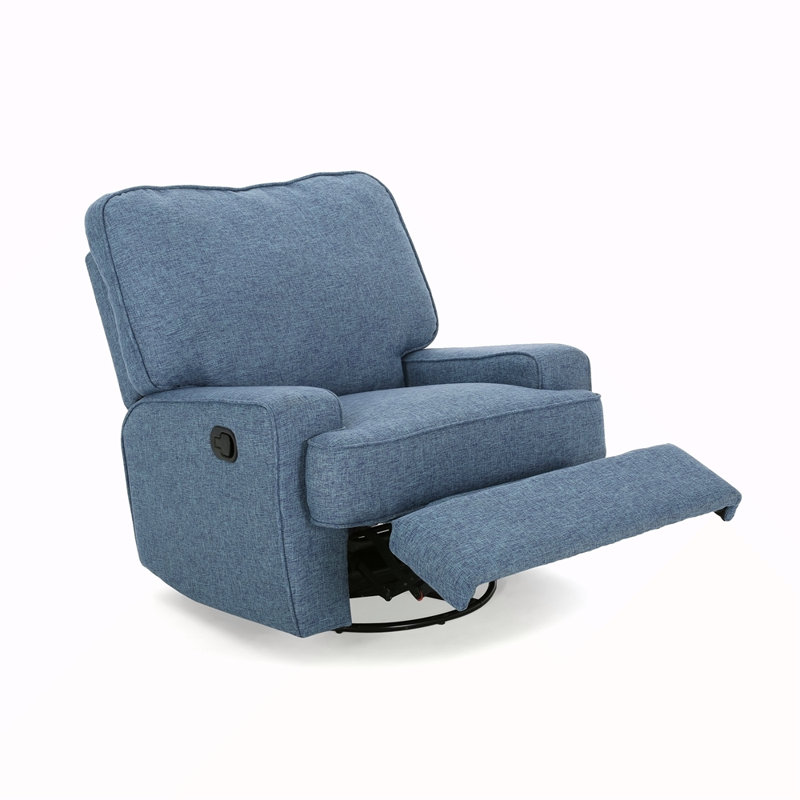 36" Wide Manual Standard Recliner, Navy