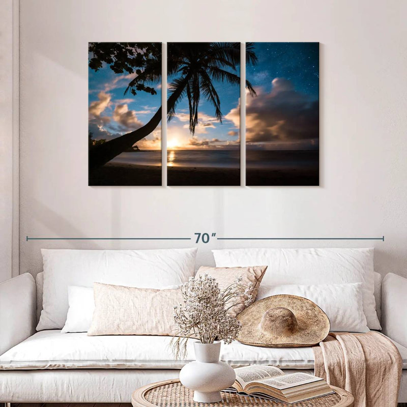 Kerrick Paradise At Night, H 28 po x l 45 po