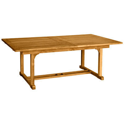 Chelsea Rectangle Teak Extension Table 80" - 115"