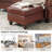 Blanchett Genuine Leather Ottoman-101688268