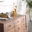 Armoire de rangement en noyer noir