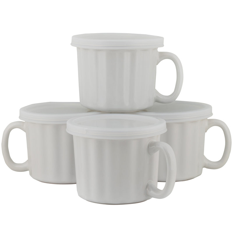 Tasse à soupe Infinity, Blanc