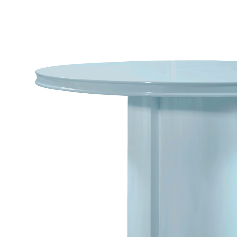 Table de salle à manger Colbi, Bleu