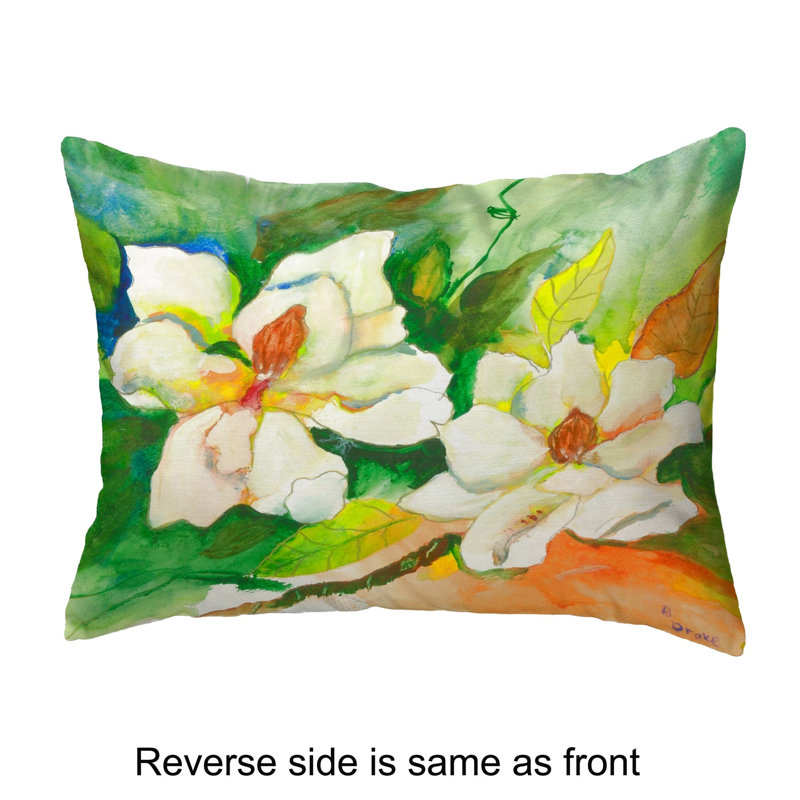 Outdoor Reversible Throw Pillow