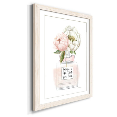 Douces pivoines I - Cadre photo, reproduction d'art sur papier