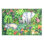 Art mural détaillé sur la jungle des animaux par Paul Brent