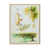 Toile brune avec cadre flottant