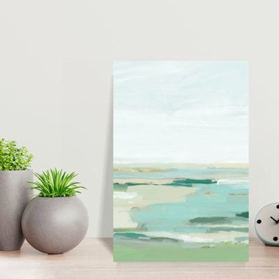 Gentle Tides On Tranquil Shores I by PI Studio - Wrapped Canvas Print