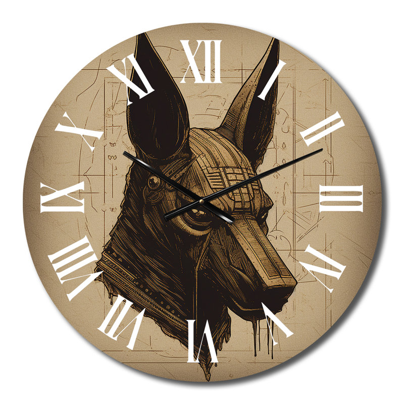 Horloge murale Anubis, Moyenne