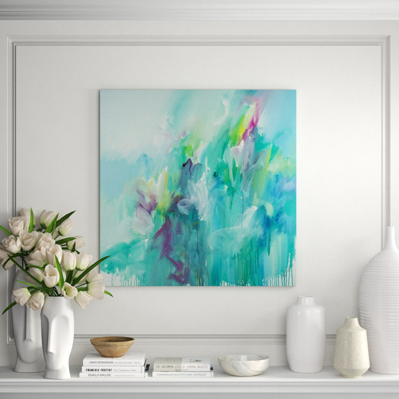 Garden Escape Print by Tom Potocki, 36" H x 36" W, Outdoor