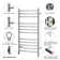 Electric Towel Warmer with Timer and Temperature Control
