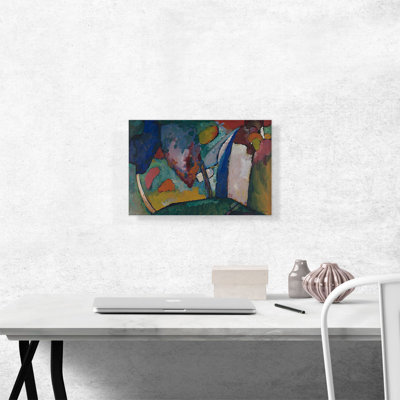 «The Waterfall 1909» par Wassily Kandinsky, reproduction sur toile tendue