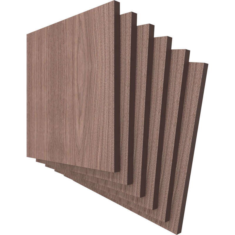 Planches en bois, Noyer, H 7,75 po x l 7,75 po x P 0,38 po